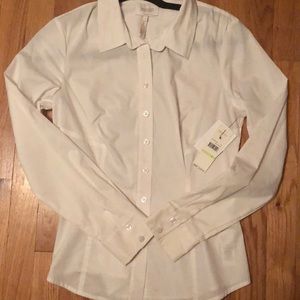 Laundry brand white button up
